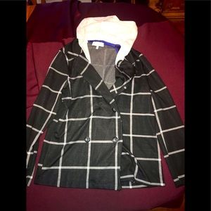 SALE 3/$18 - 
Charlotte Russe Black Overcoat Medium